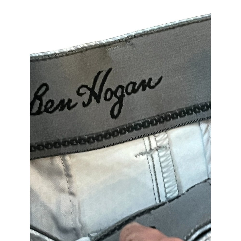 Ben Hogan Performance Golf Shorts Men's 30x8.5 Tan Navy Gray Patterned Set of 3 - Picture 11 of 16